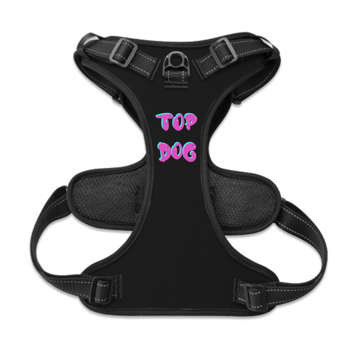 Top Dog Pet Harness Black