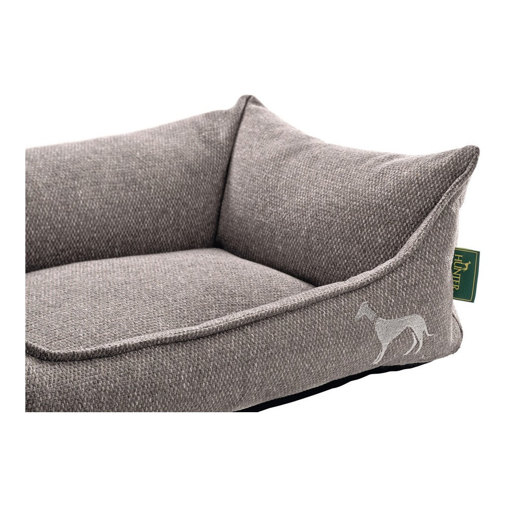 Luxury Dog Sofa Hunter PRAG Grey 90 x 70 cm