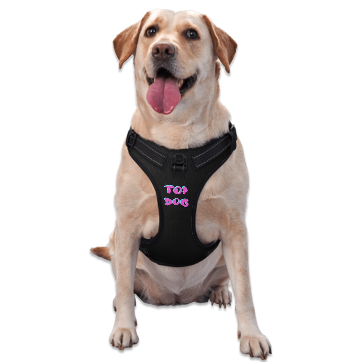 Top Dog Pet Harness Black